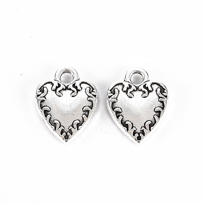 Tibetan Style Alloy Charms TIBE-S323-127AS-RS-1