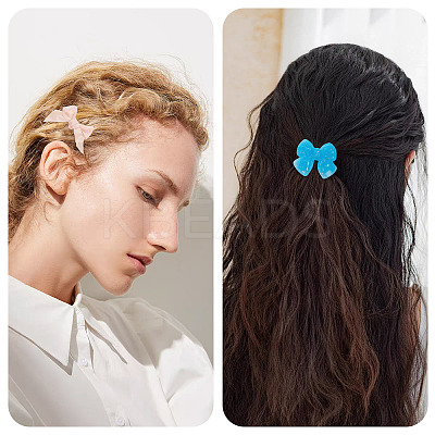 40Pcs 2 Colors Iron Alligator Hair Clip Findings PHAR-TADJ0001-12-1