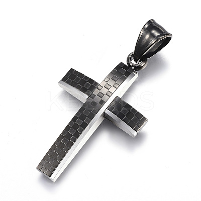 304 Stainless Steel Pendants STAS-H329-64BP-1