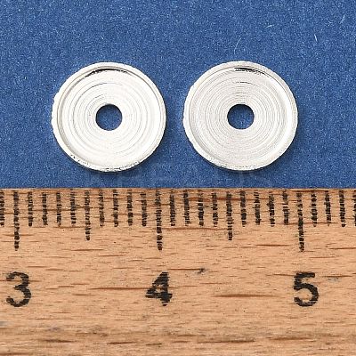 Brass Spacer Beads KK-B121-07C-S-1
