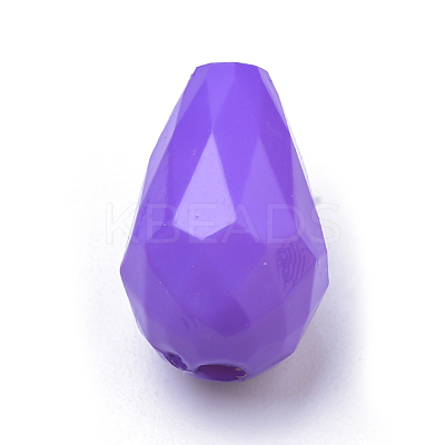 Opaque Acrylic Beads SACR-Q190-35-1