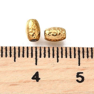 304 Stainless Steel Beads STAS-V009-06G-1
