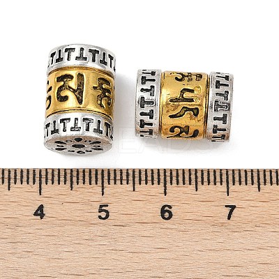 Tibetan Style Alloy Beads FIND-Z072-11AS-02-1