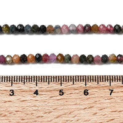 Natural Tourmaline Beads Strands G-RM250101-N13-1