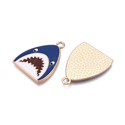 Alloy Enamel Pendants X-ENAM-T020-60B-1