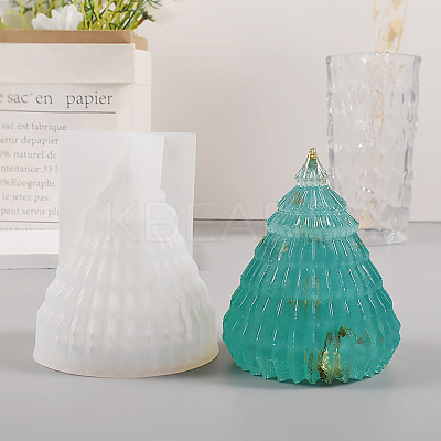 Christmas Tree Display Decoration DIY Silicone Molds DIY-Q030-01A-1