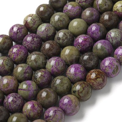 Natural Atlantisite Stichtite Beads Strands G-C168-A01-03-1