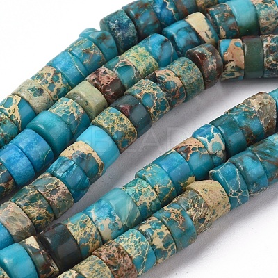 Natural Imperial Jasper Beads Strands G-I263-01-1