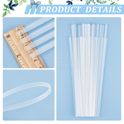 PP Plastic Boning for Bridal Dress Bustle FIND-BC0004-30B-1