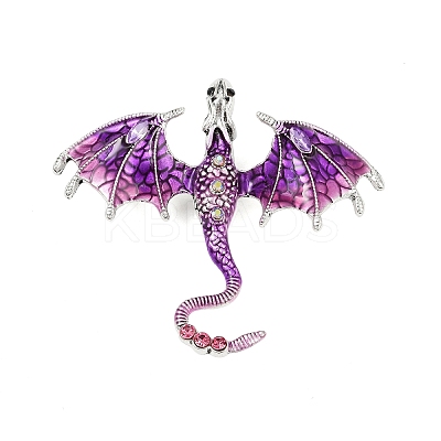 Dragon Enamel Pins JEWB-Q031-08AS-03-1