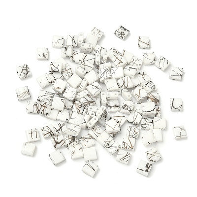 2-Hole Glass Seed Beads SEED-S023-26C-13-1