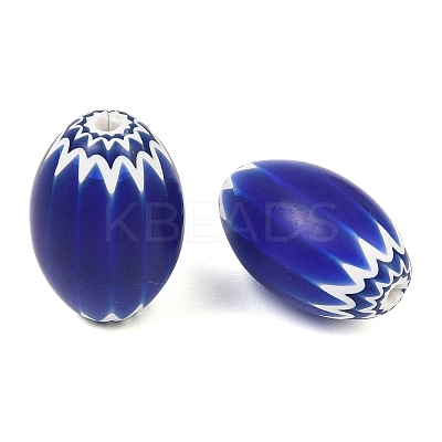 Handmade Millefiori Glass Beads GL-CBAAE72-01A-03-1