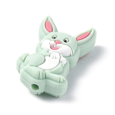 Food Grade Eco-Friendly Silicone Focal Beads SIL-E007-01H-05-1