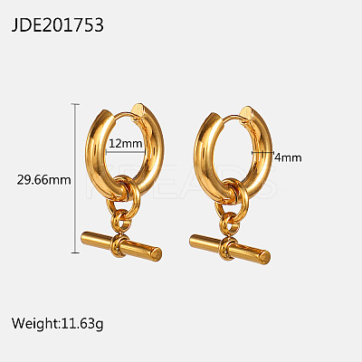 304 Stainless Steel Hoop Earrings FS-WG1861C-08-1