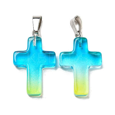 Glass Pendant GLAA-H029-05P-01-1