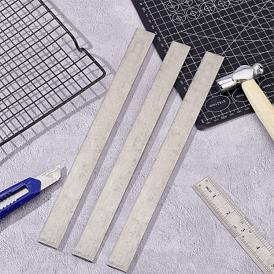 304 Stainless Steel Flat Strip LS-DIY-WH0888-616P-1