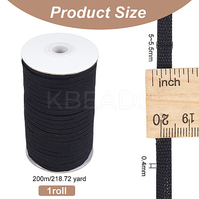 200M Flat Cotton Linen Ribbon OCOR-WH0078-85A-1