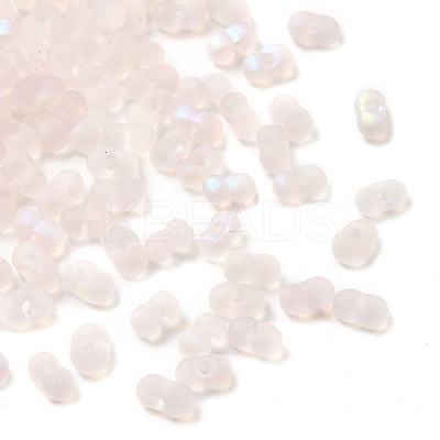 Glass Frosted Seed Beads LS-SEED-NH0002-01B-1
