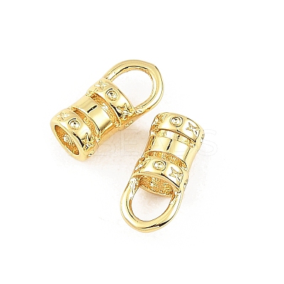 SHEGRACE Brass Cord Ends XGRQ1R600-353G-1