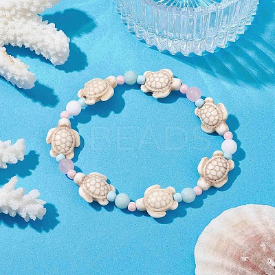 Ocean Theme Kids Bracelet BJEW-JB09949-02-1