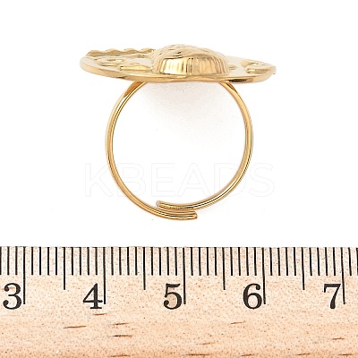 304 Stainless Steel Adjustable Finger Rings for Women RJEW-K298-01G-1