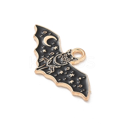 Alloy Enamel Pendants ENAM-A008-45KCG-B-1