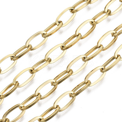 3.28 Feet 304 Stainless Steel Paperclip Chains X-STAS-R115-02B-1