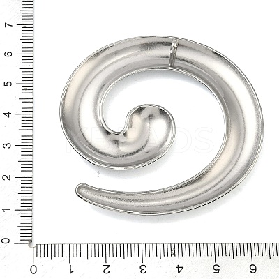 304 Stainless Steel Big Pendants STAS-Z192-05P-1