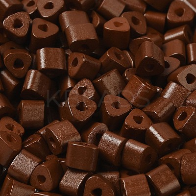 Baking Paint Glass Bead SEED-H002-K-D312-1
