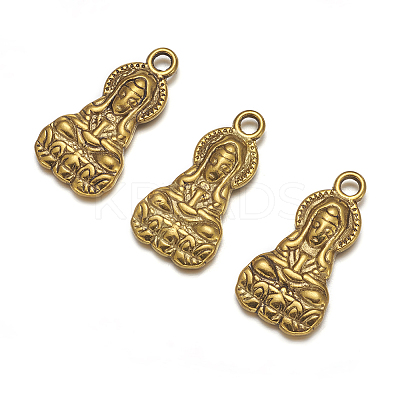 Tibetan Style Alloy Pendants LS-X-PALLOY-K1363-AG-NR-1