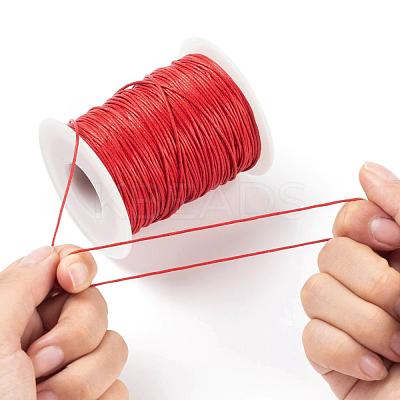2 Roll Red & Green Waxed Cotton Thread Cords YC-LS0001-01-1