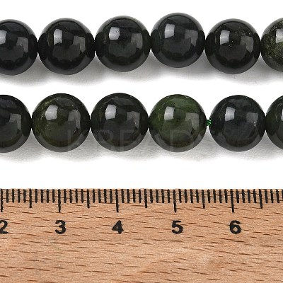 Natural Canadian Jade Beads Strands GG-CBA6BAC-A02-10mm-1