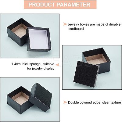 Cardboard Jewelry Boxes LS-CBOX-NB0001-18B-1