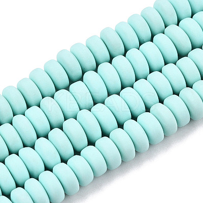 Handmade Polymer Clay Beads Strands CLAY-N008-008H-1