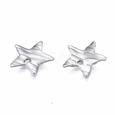 Non-Tarnish 304 Stainless Steel Charms STAS-S080-057P-NR-1