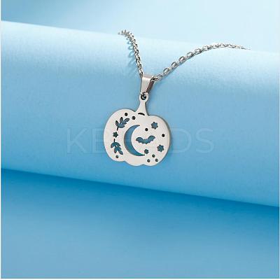 Anti-Tarnish 304 Stainless Steel Pendants STAS-R131-05P-1