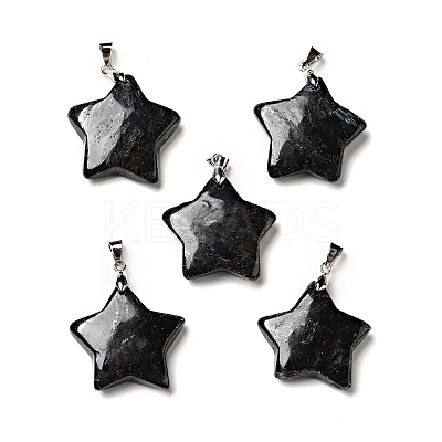 Natural Mixed Gemstone Pendants G-I319-04P-B-1