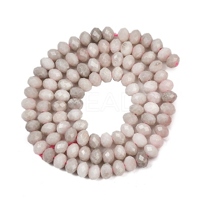 Natural Pink Opal Beads Strands G-RM2025-C44-3x5mm-1