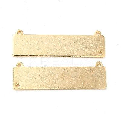 Rack Plating Brass Connector Charms KK-M250-14G-1