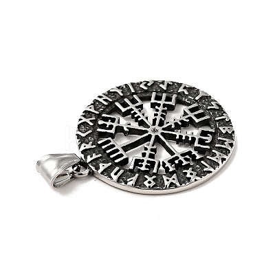 304 Stainless Steel Manual Polishing Pendants STAS-G280-10AS-1