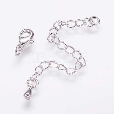 Long-Lasting Plated Brass Chain Extender LS-X-KK-F711-10P-1