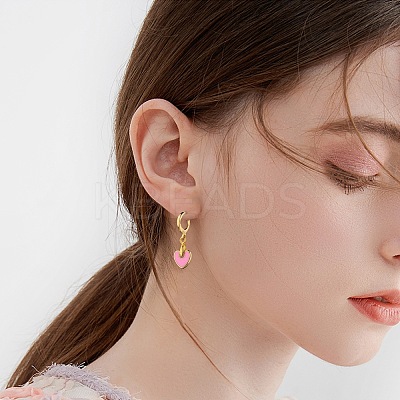 9Pcs 3 Colors Rack Plating Eco-friendly Brass Enamel Charms FIND-SZ0002-45-1
