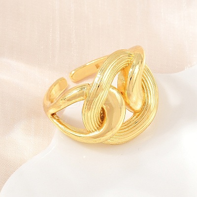 Brass Cuff Open Rings LS-KK-CBA5A76-06G-02-1