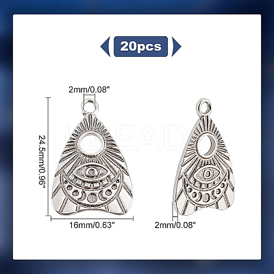 Tibetan Style Alloy Pendants FIND-BC0002-69-1