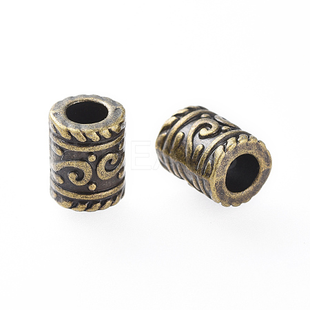 Tibetan Antique Bronze Metal Lead Free & Nickel Free & Cadmium Free MLF0834Y-NF-1