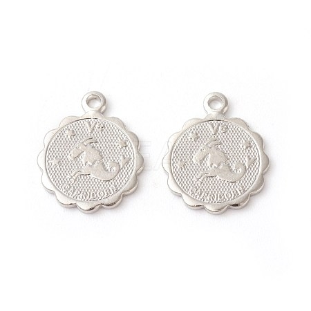 Brass Charms KK-F772-19P-07-1
