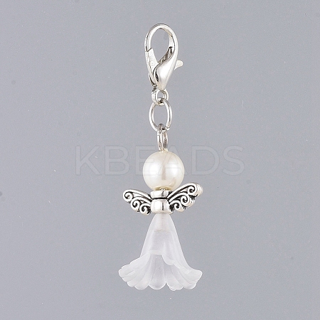 Acrylic Pendants HJEW-JM00382-01-S-1