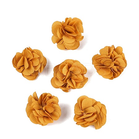Polyester Fabric Flowers FIND-ZX004-11-01-1