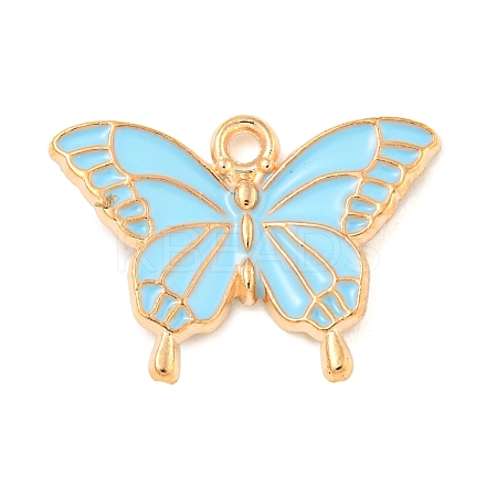 Alloy Enamel Pendants ENAM-M221-03KCG-06-1