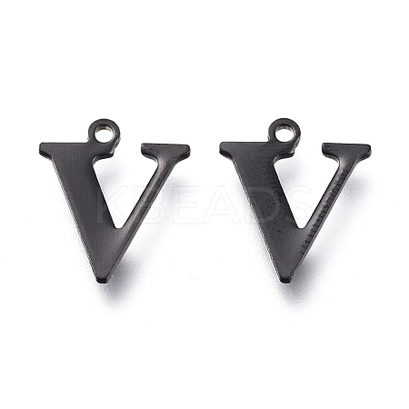 304 Stainless Steel Charms STAS-H112-V-EB-1